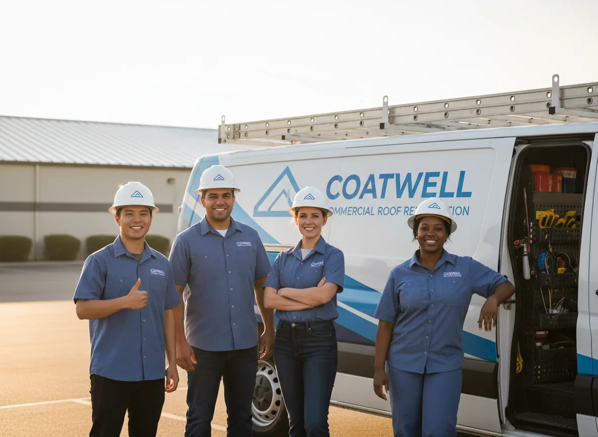 Commercial roof coating company in Speer, IL